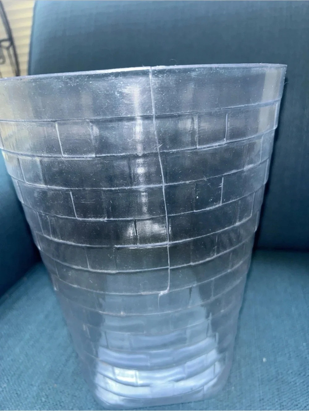 Longaberger large boardwalk Plastic Storage Tote protector